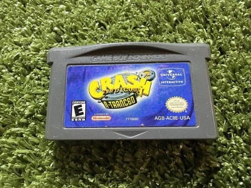Crash Bandicoot 2 N-Tranced (Game Boy Advance) Authentic