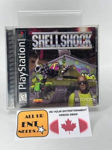 Shellshock (Sony PlayStation 1, 1998) PS1 F CIB COMPLETE