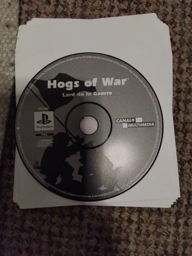 Video Game Hogs Of War Disc Only Sony PlayStation 1 PS1