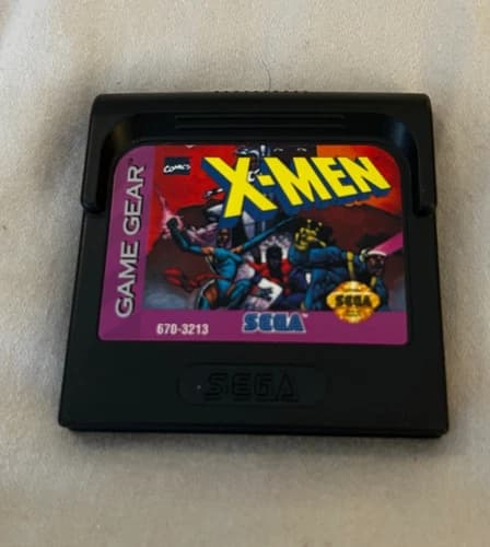 X-Men (1994) - Sega Game Gear - Game Cartridge - Authentic