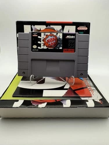 NBA Jam (Super Nintendo SNES, 1994) CIB | Complete | Tested