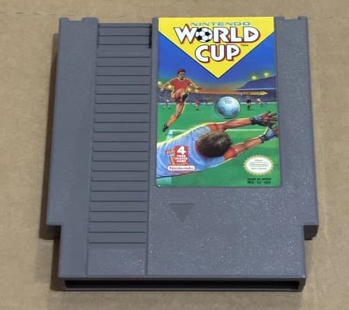 Nintendo NES World Cup (Cleaned, Tested & Working)