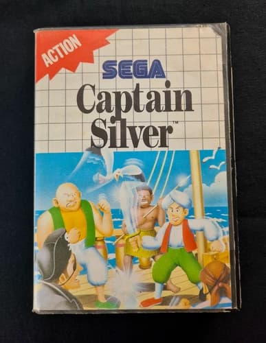 Captain Silver (SEGA Master System) ~ Good Condition!