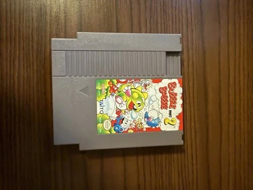 Bubble Bobble Part 2 NES Nintendo Game - Authentic/Cleaned/Tested/Working RARE