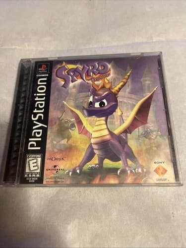Spyro the Dragon Sony PlayStation 1 PS1 Complete CIB w/ Manual Tested