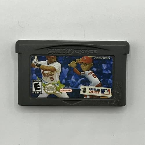 Nintendo Game Boy Advance Backyard Sports MLB Baseball 2007 Tested & Working GBA