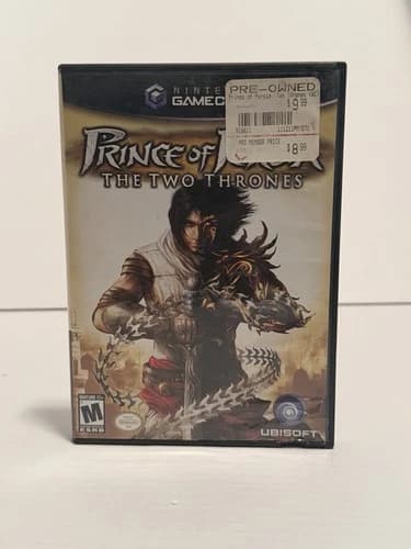 Nintendo GameCube Prince of Persia The Two Thrones Complete CIB Tested & Working