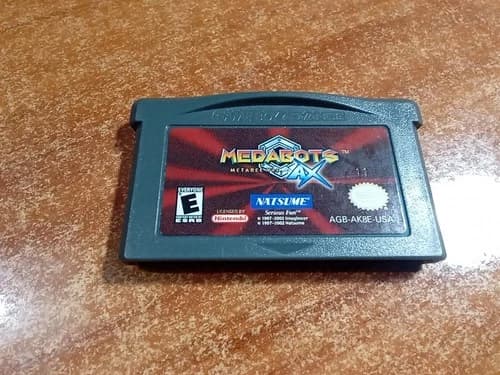 Medabots AX: Metabee Ver. (Nintendo Game Boy Advance GBA, 2002) *TESTED*