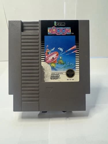 Irem Sqoon Nintendo NES Game Cartridge NTSC-U/C (US/Canada) (TESTED)