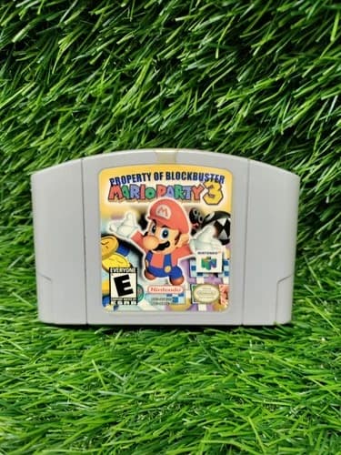 Mario Party 3 N64 Nintendo 64 Game Cartridge Only Authentic Tested