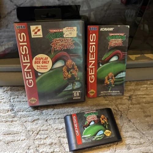 Teenage Mutant Ninja Turtles: Tournament Fighters – Sega Genesis CIB
