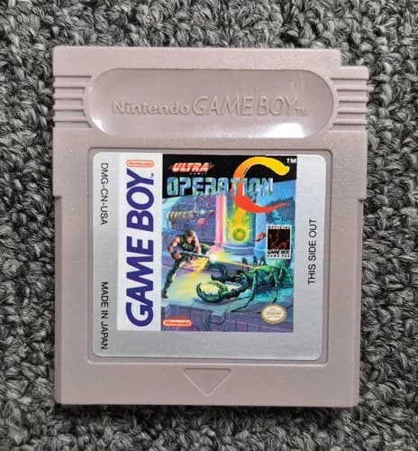 Operation C (Nintendo Game Boy, 1991) Contra Original GB
