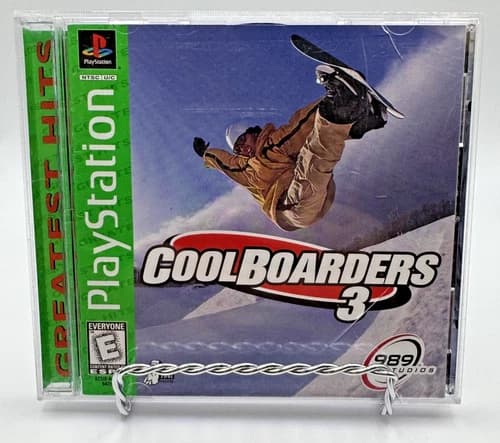 PS1 Cool Boarders 3 (Sony PlayStation 1, 1998) CIB Tested