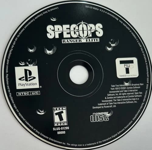 Spec Ops: Ranger Elite (Sony PlayStation 1, PS1) DISC ONLY | NO TRACKING | M421