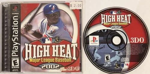 High Heat Major League Baseball 2002 (Sony PS1) COMPLETE!! | CIB | M1507