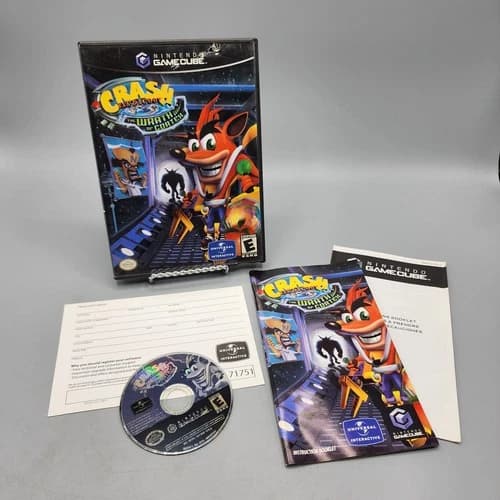 Crash Bandicoot: The Wrath of Cortex (Nintendo GameCube, 2002) Complete - Tested