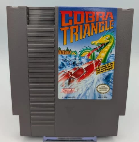 Cobra Triangle (Nintendo Entertainment System, NES, 1989) - Authentic - Tested