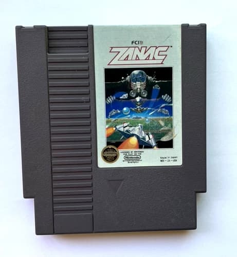 Zanac (Nintendo (Nintendo Entertainment System, 1987) NES Tested.