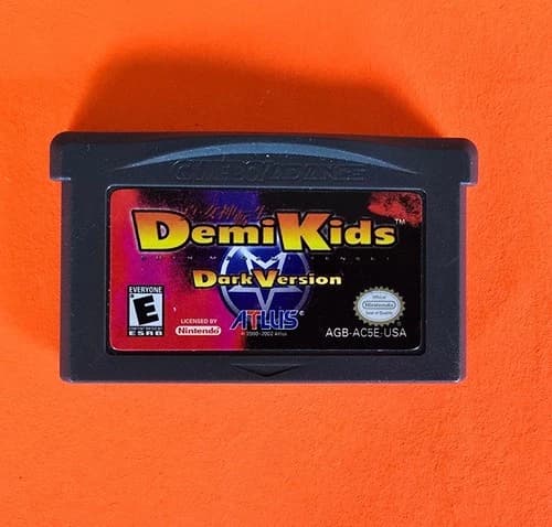 DemiKids Dark Version Game Boy Advance GBA Shin Megami Tensei Atlus Cart Only