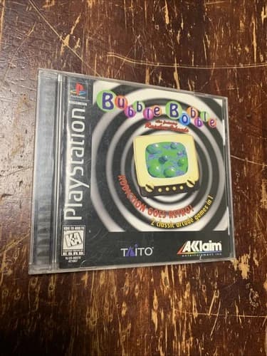 Bubble Bobble Also Featuring Rainbow Islands (PlayStation 1) Video Game