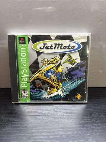 Jet Moto (Playstation PS1) Complete CIB Greatest Hits