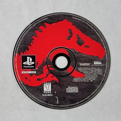 The Lost World: Jurassic Park - Loose Sony PS1 Playstation 1 Disc