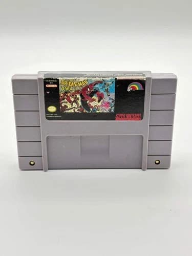 Spider-Man X-Men Arcade's Revenge Super Nintendo SNES Game Cartridge Free Shippi