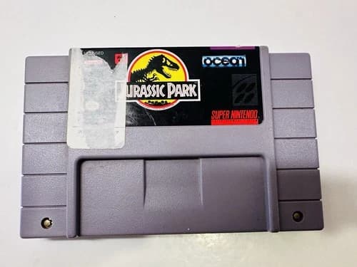 Jurassic Park (Super Nintendo Entertainment System, 1993) Cartridge Only