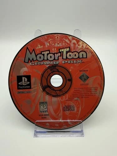 Motor Toon Grand Prix PlayStation 1 PS1- Disc Only- Tested Working