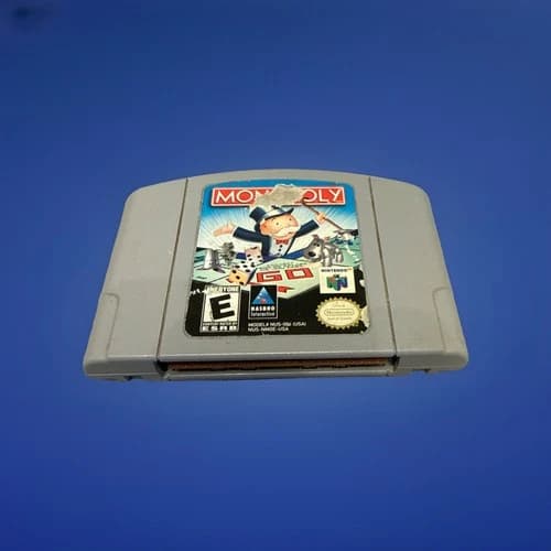 Monopoly - Nintendo 64 N64 - cartridge - Authentic & Tested Working See Pictures