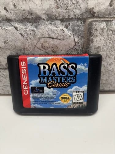 Bass Masters Classic Sega Genesis 1995 Tested Cartridge Only Tested