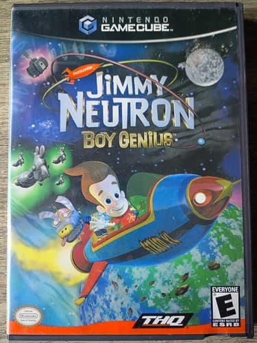 Jimmy Neutron: Boy Genius (Nintendo GameCube, 2002) Tested, Working
