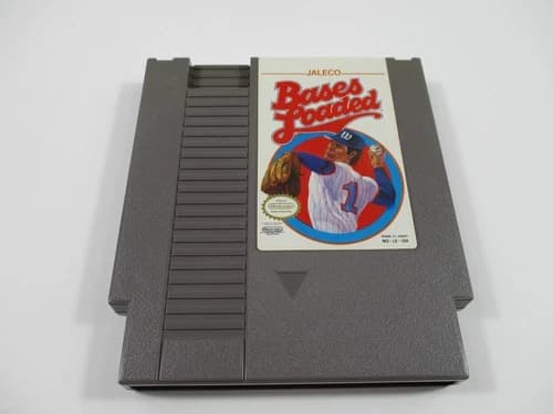 BASES LOADED Nintendo NES Game Cartridge Authentic!