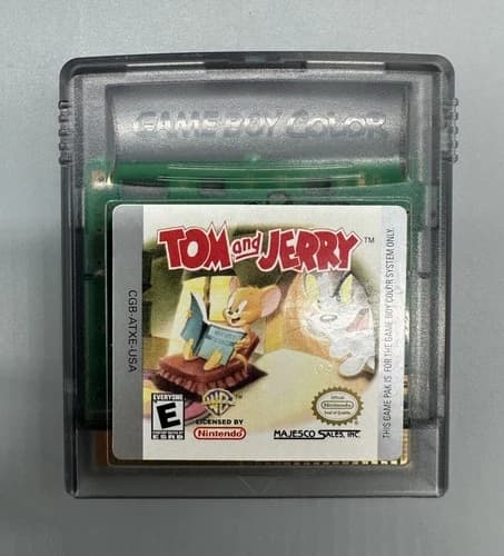 Tom and Jerry (Nintendo Game Boy Color GBC) Original Game