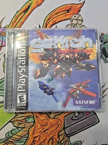 Gekioh: Shooting King (Sony PlayStation 1, 2002) PS1 CIB Complete TESTED VG Disc