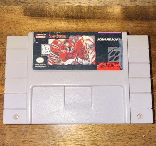 Square Soft Secret of Evermore Nintendo SNES KA NTSC-U/C (US/Canada)