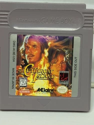 Cutthroat Island (Nintendo Gameboy GB) Cartridge Only, Tested