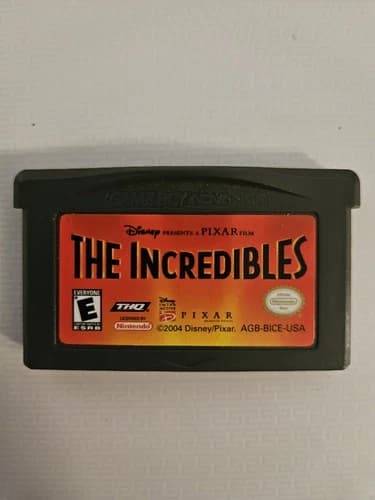 Incredibles (Nintendo Game Boy Advance, 2004) Tested And Working Cartridge Only!