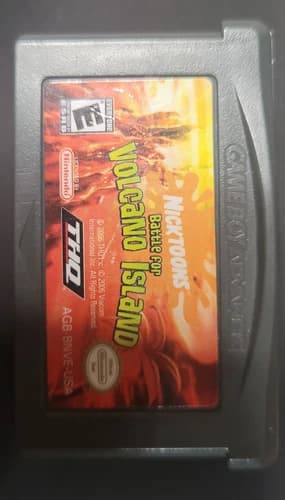 Nicktoons: Battle for Volcano Island (Nintendo Game Boy Advance) *CARTRIDGE ONLY