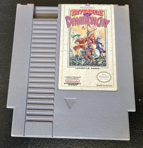 Defenders of Dynatron City Nintendo NES Cartridge Tested Authentic