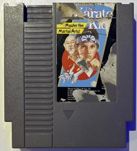 Karate Kid Nintendo NES Authentic Tested And Working Cartridge Only
