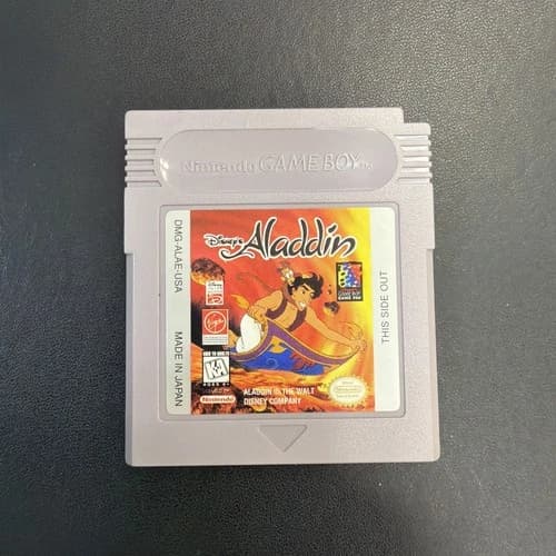 NINTENDO GAMEBOY DISNEY ALADDIN -TESTED- WORKING !!