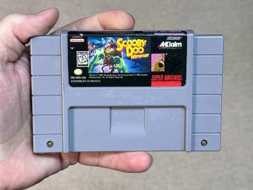 Scooby Doo Mystery (Super Nintendo, SNES) Game Authentic - Tested