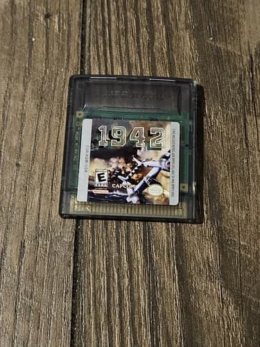1942 (Nintendo Game Boy Color, 2000) Cartridge Only... Tested