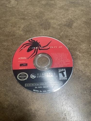Spider-Man 2 (Nintendo Gamecube) - Disc Only