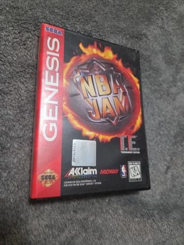 NBA Jam T.E. (Sega Genesis, 1995) Complete CIB