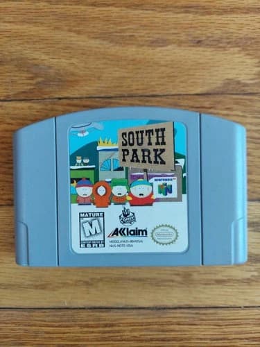 South Park- N64- Tested, Works, Fast Shipping