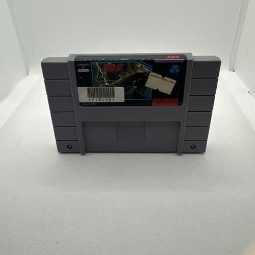 S.O.S Sink or Swim (Super Nintendo Entertainment System, 1994) Rare Game