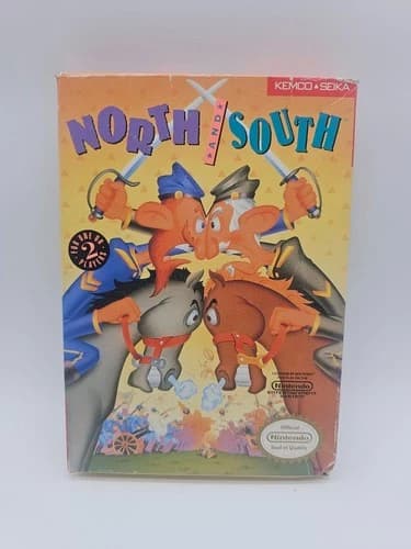 North and South Nintendo NES Complete CIB
