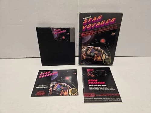 Star Voyager Nintendo NES Complete in Box CIB